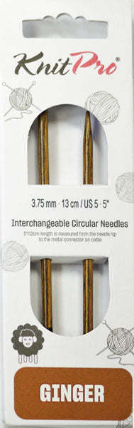 ニットプロ ginger 付け替え式 輪針 針先 3.75mm（5号+0.15mm） 31204 【KN】 編み物 手あみ