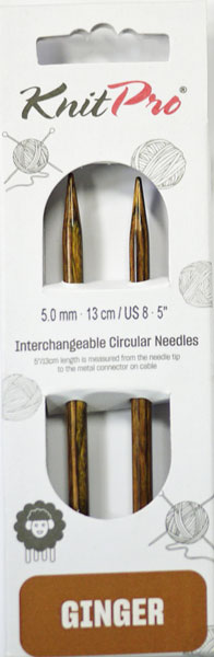 ニットプロ ginger 付け替え式 輪針 針先 5.00mm（10号-0.1mm） 31207 【KN】 編み物 手あみ