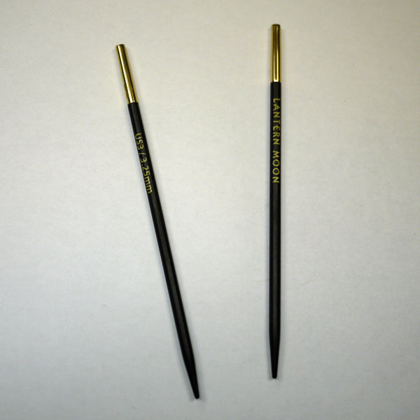 LANTERN MOON 付け替え式 輪針 黒檀 針先 3.25mm 350122 【KN】24金メッキ 編み物 手あみ 編み針 ニットプロ ランタンムーン