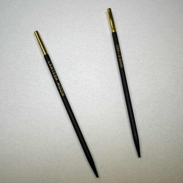 LANTERN MOON 付け替え式 輪針 黒檀 針先 3.5mm 350123 【KN】24金メッキ 編み物 手あみ 編み針 ニットプロ ランタンムーン