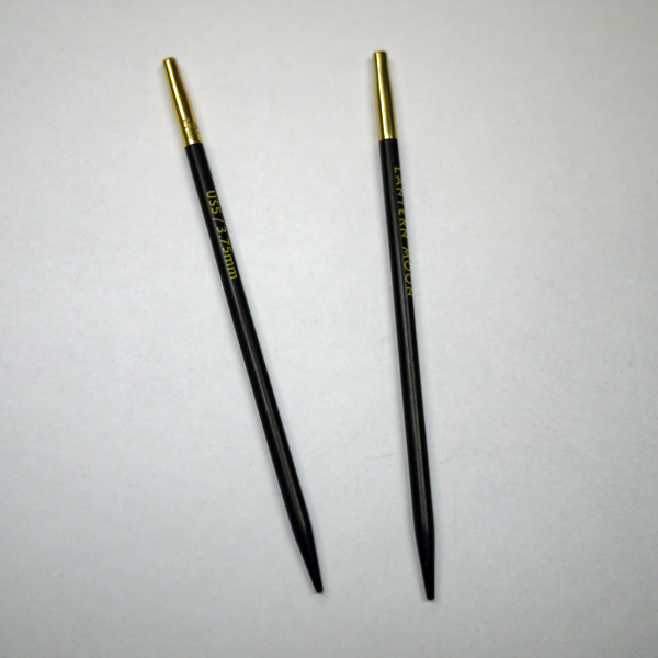 LANTERN MOON 付け替え式 輪針 黒檀 針先 3.75mm 350124 【KN】24金メッキ 編み物 手あみ 編み針 ニットプロ ランタンムーン