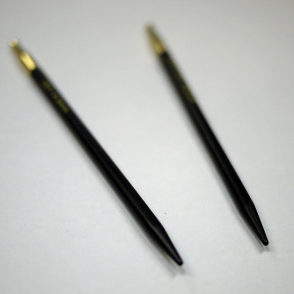 LANTERN MOON 付け替え式 輪針 黒檀 針先 4.5mm 350126 【KN】24金メッキ 編み物 手あみ 編み針 ニットプロ ランタンムーン