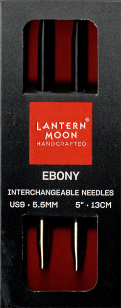 LANTERN MOON 付け替え式 輪針 黒檀 針先 5.5mm 350128 【KN】24金メッキ 編み物 手あみ 編み針 ニットプロ ランタンムーン