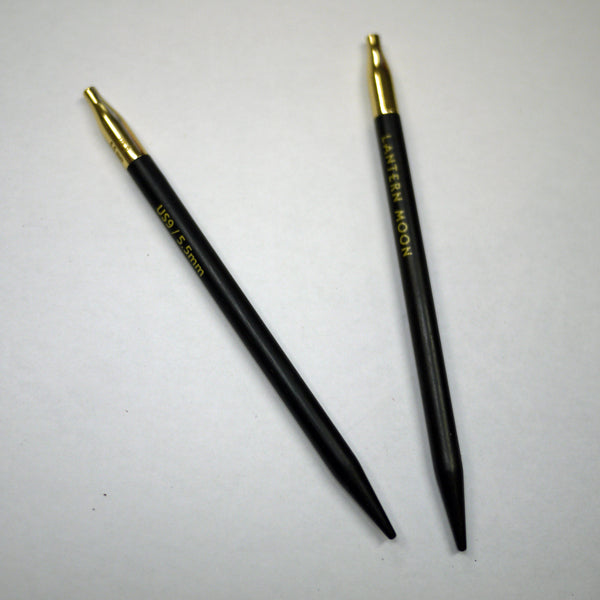 LANTERN MOON 付け替え式 輪針 黒檀 針先 5.5mm 350128 【KN】24金メッキ 編み物 手あみ 編み針 ニットプロ ランタンムーン