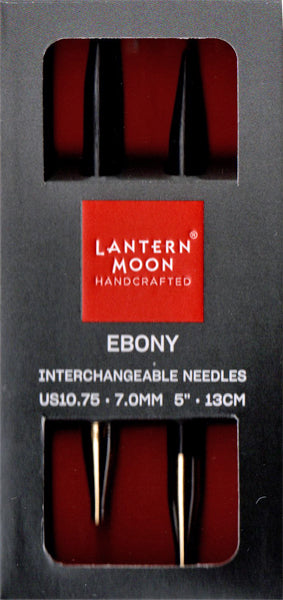 LANTERN MOON 付け替え式 輪針 黒檀 針先 7.0mm 350131 【KN】24金メッキ 編み物 手あみ 編み針 ニットプロ ランタンムーン