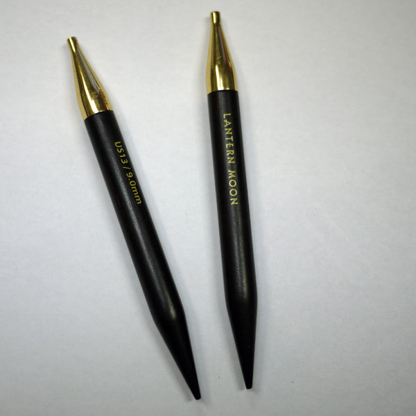 LANTERN MOON 付け替え式 輪針 黒檀 針先 9.0mm 350133 【KN】24金メッキ 編み物 手あみ 編み針 ニットプロ ランタンムーン