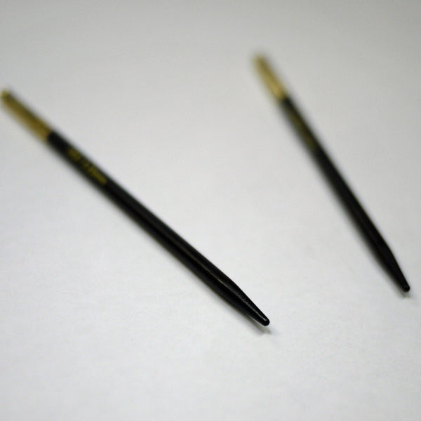 LANTERN MOON 付け替え式 輪針 黒檀 短針先 3.25mm 350142 【KN】40cm、50cm用 24金メッキ 編み物 手あみ 編み針 ニットプロ ランタンムーン