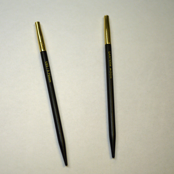 LANTERN MOON 付け替え式 輪針 黒檀 短針先 3.75mm 350144 【KN】40cm、50cm用 24金メッキ 編み物 手あみ 編み針 ニットプロ ランタンムーン