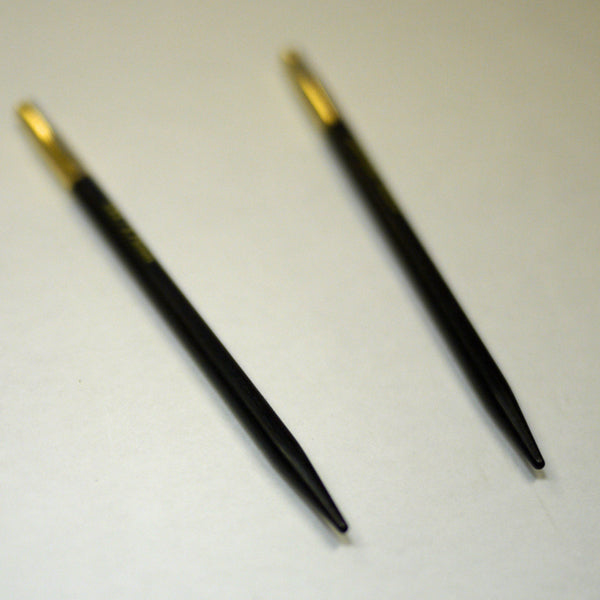 LANTERN MOON 付け替え式 輪針 黒檀 短針先 3.75mm 350144 【KN】40cm、50cm用 24金メッキ 編み物 手あみ 編み針 ニットプロ ランタンムーン