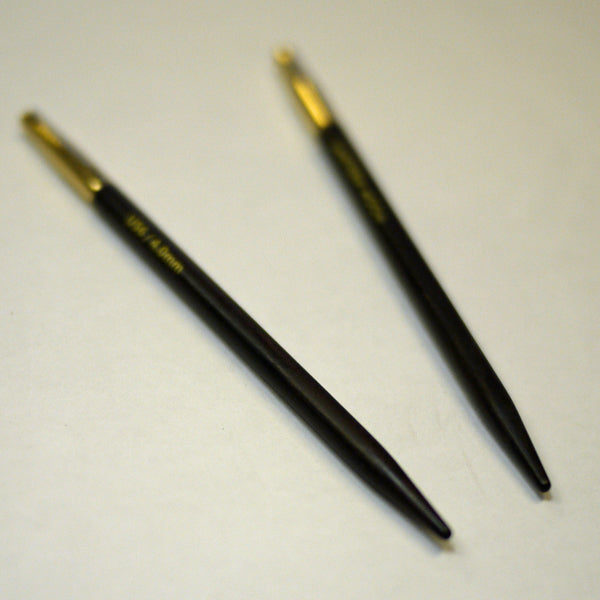 LANTERN MOON 付け替え式 輪針 黒檀 短針先 4.0mm 350145 【KN】40cm、50cm用 24金メッキ 編み物 手あみ 編み針 ニットプロ ランタンムーン