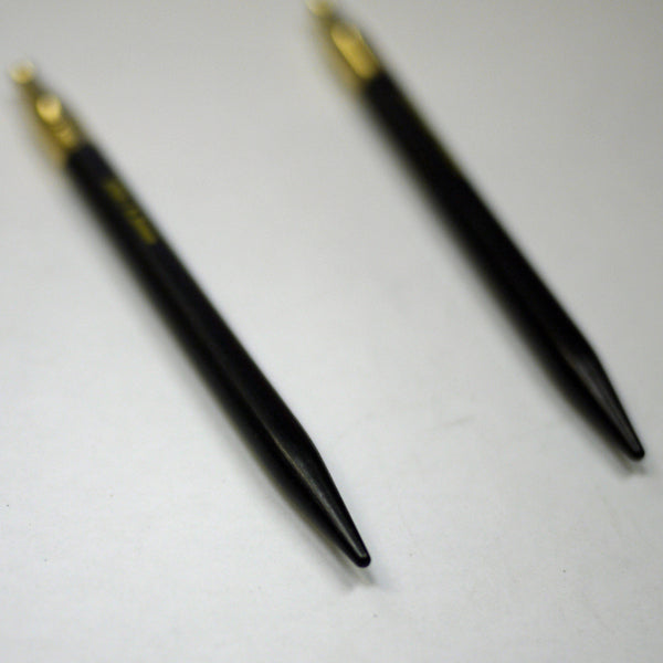 LANTERN MOON 付け替え式 輪針 黒檀 短針先 5.5mm 350148 【KN】40cm、50cm用 24金メッキ 編み物 手あみ 編み針 ニットプロ ランタンムーン