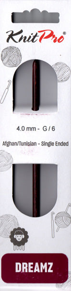 ニットプロ 付け替えアフガン針 ドリームズ DREAMZ チュニジアンクロッシェ針 4.0mm 600132 【KN】 編み物 手あみ