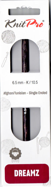 ニットプロ 付け替えアフガン針 ドリームズ DREAMZ チュニジアンクロッシェ針 6.5mm 600137 【KN】 編み物 手あみ
