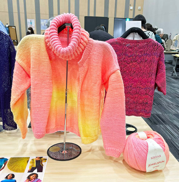 JEWEL SPUN OMBRE ジュエルスパンオンブレ DMC 【KY】F262 400g大巻 毛糸 編み物 並太