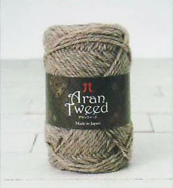 アランツィード ハマナカ 【KY】毛糸 編み物 並太 アランツイード