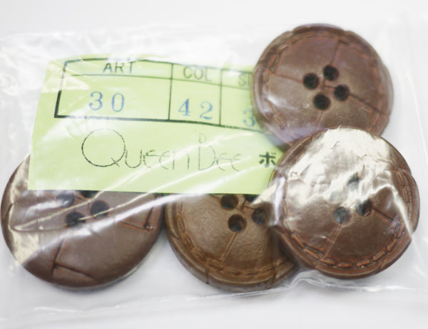 ファッション ボタン まとめ販売 30 col.42 4個【KN】30mm