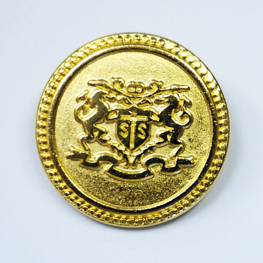 メタルボタン まとめ販売 910 col.gold 30個【KN】15mm～23mm