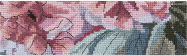 DMC 刺しゅうキット BK1974/81 ルドゥーテ 「牡丹の枝」（ブックマーク） 【KY】【MI】Louvre ルーブル美術館コレクション クロスステッチ