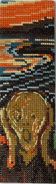 DMC 刺しゅうキット BK1992 エドヴァルド・ムンク「ムンクの叫び」 （ブックマーク）【KY】The Masters Collection クロスステッチ