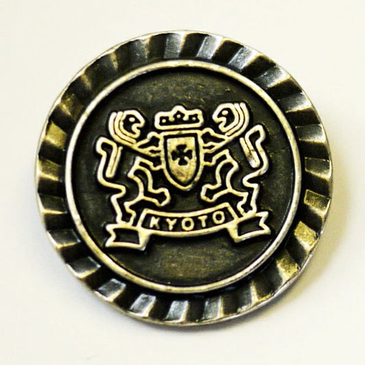 メタルボタン まとめ販売 ホシライト 2807 col.06 18個【KN】15mm～23mm