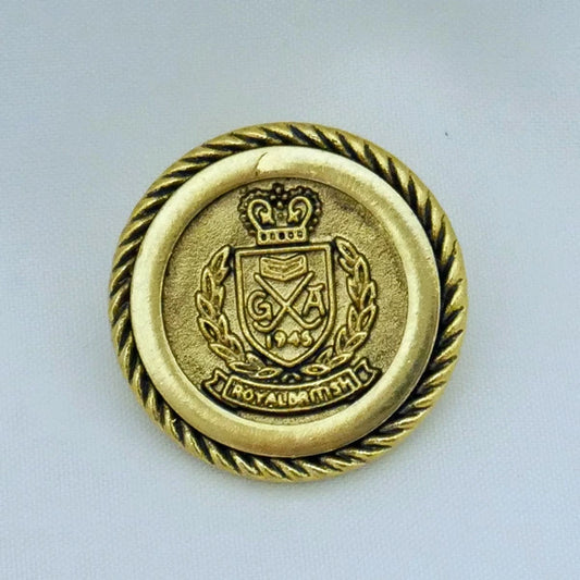 メタルボタン まとめ販売 excellence 33447 col.35 37個【KN】15mm～23mm