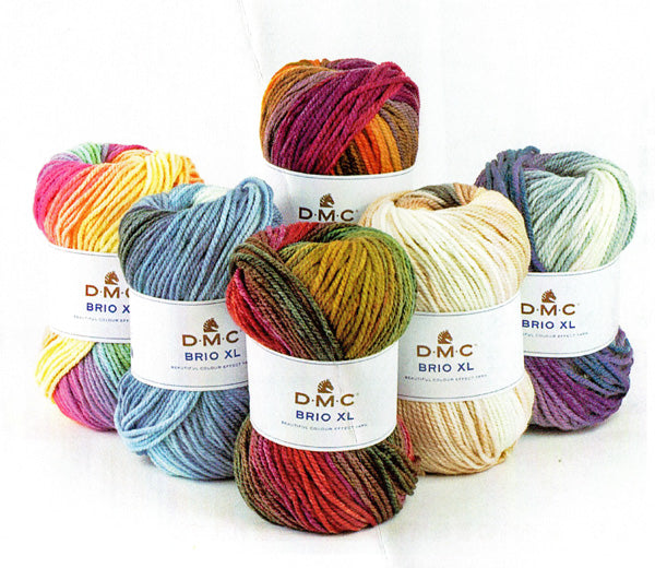 BRIO ブリオXL DMC 8155【KY】100g大巻 毛糸 編み物 極太