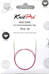 ニットプロ 付け替え式 輪針用ケーブル 60cm用 10501 【KN】 編み物 手あみ