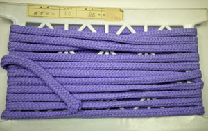 在庫処分 NASKA ファッションコード #2400 エプロンコード col.13 約10mm 約2m【KN】アクリルロープ 手紐 巾着