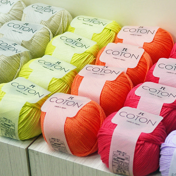 新製品 コトン ハマナカ 【KY】並太 サマーヤーン 綿