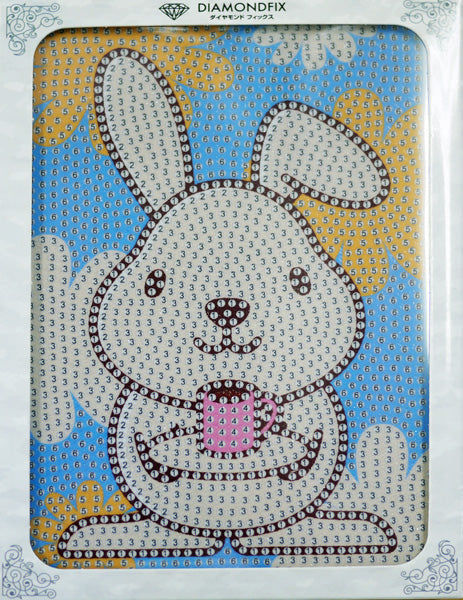 ダイヤモンドフィックス ラッピー コーヒーブレイク DF2L-LP004 【KN】ビーズ絵キット ダイヤモンドアート