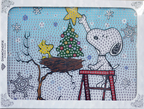 ダイヤモンドフィックス スヌーピー Xmas 2L DF2L-PN002 【KN】ビーズ絵キット ダイヤモンドアート