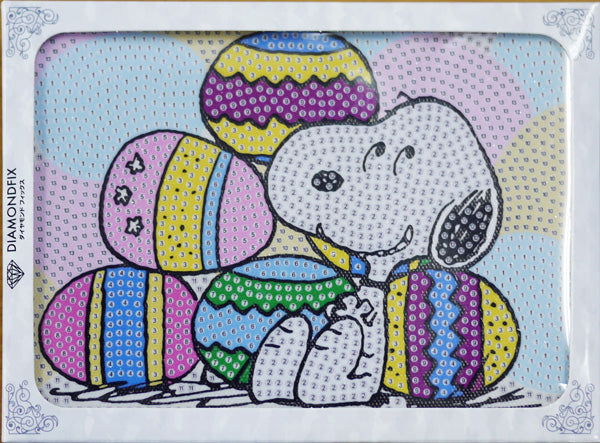 ダイヤモンドフィックス スヌーピー Easter 2L DF2L-PN003 【KN】ビーズ絵キット ダイヤモンドアート