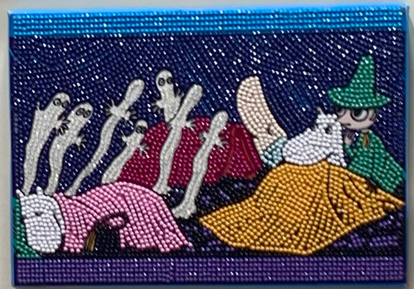 ダイヤモンドフィックス ムーミン アートコレクション DFB5-MM001 【KN】ビーズ絵キット ダイヤモンドアート