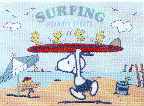 ダイヤモンドフィックス スヌーピー SURFING DFB5-PN002 【KN】ビーズ絵キット ダイヤモンドアート