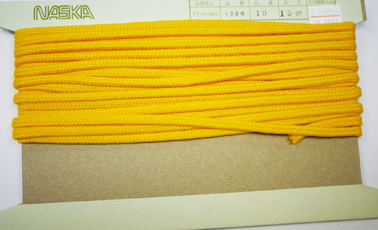 在庫処分 NASKA ファッションコード #1200 col.10 約6.5mm 長さ約6m【KN】アクリルロープ 手紐 巾着