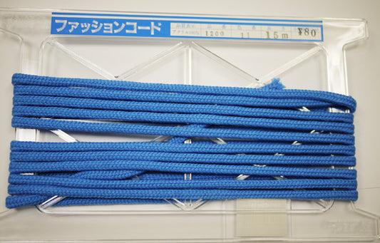 在庫処分 NASKA ファッションコード #1200 col.11 約6.5mm 長さ約3m【KN】アクリルロープ 手紐 巾着