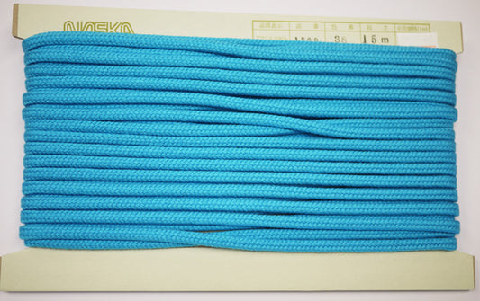 在庫処分 NASKA ファッションコード #1200 col.38 約6.5mm 長さ約10m【KN】アクリルロープ 手紐 巾着