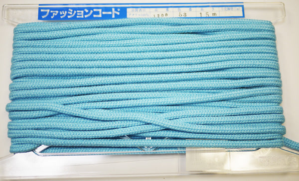 在庫処分 NASKA ファッションコード #1200 col.53 約6.5mm 長さ約10m【KN】アクリルロープ 手紐 巾着