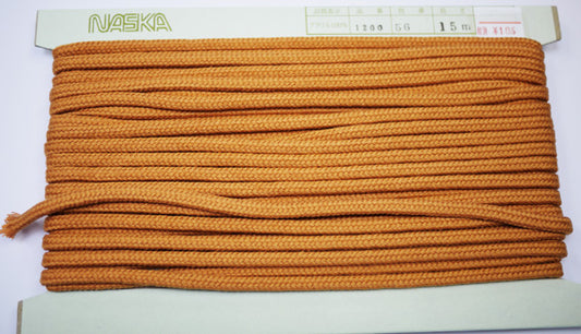 在庫処分 NASKA ファッションコード #1200 col.56 約6.5mm 長さ約12m【KN】アクリルロープ 手紐 巾着