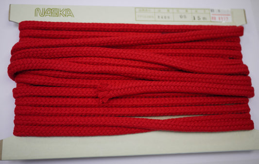 在庫処分 NASKA ファッションコード #2400 エプロンコード col.08 約10mm 約3m【KN】アクリルロープ 手紐 巾着