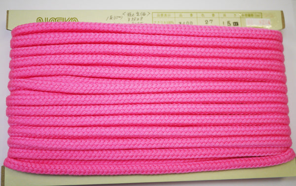 在庫処分 NASKA ファッションコード #2400 エプロンコード col.27 約10mm 約15m【KN】アクリルロープ 手紐 巾着