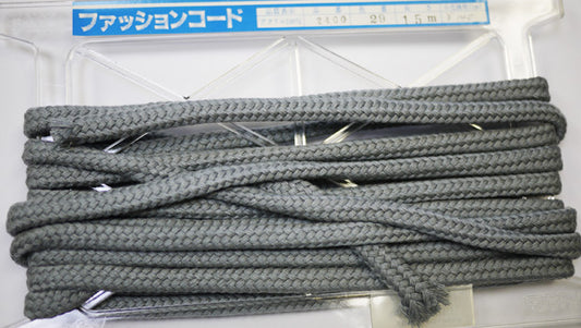 在庫処分 NASKA ファッションコード #2400 エプロンコード col.29 約10mm 約4m【KN】アクリルロープ 手紐 巾着