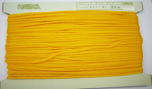 在庫処分 NASKA ファッションコード #400 col.10 約4mm 長さ約25m【KN】アクリルロープ 手紐 巾着