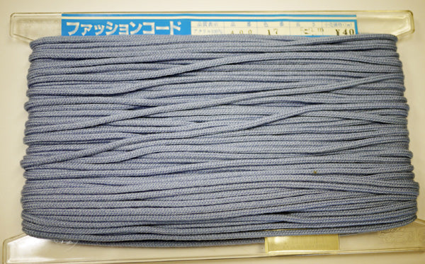 在庫処分 NASKA ファッションコード #400 col.17 約4mm 長さ約26m【KN】アクリルロープ 手紐 巾着