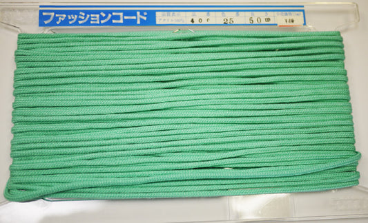 在庫処分 NASKA ファッションコード #400 col.25 約4mm 長さ約15m【KN】アクリルロープ 手紐 巾着