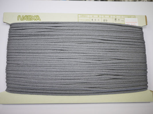 在庫処分 NASKA ファッションコード #400 col.29A 約4mm 長さ約50m【KN】アクリルロープ 手紐 巾着