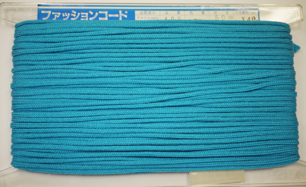 在庫処分 NASKA ファッションコード #400 col.38 約4mm 長さ約20m【KN】アクリルロープ 手紐 巾着