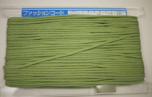 在庫処分 NASKA ファッションコード #400 col.40 約4mm 長さ約25m【KN】アクリルロープ 手紐 巾着