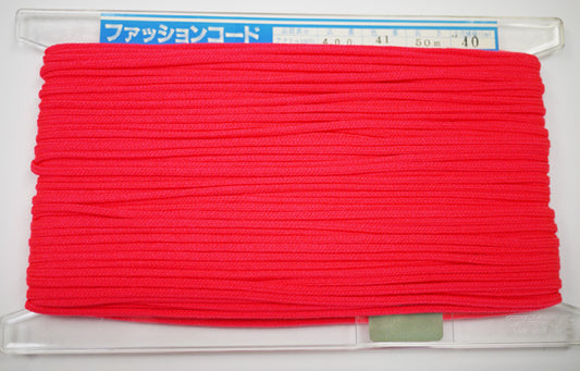 在庫処分 NASKA ファッションコード #400 col.41 約4mm 長さ約35m【KN】アクリルロープ 手紐 巾着