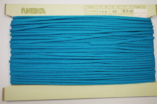 在庫処分 NASKA ファッションコード #400 col.59 約4mm 長さ約25m【KN】アクリルロープ 手紐 巾着